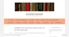 Desktop Screenshot of exploringfeminisms.com